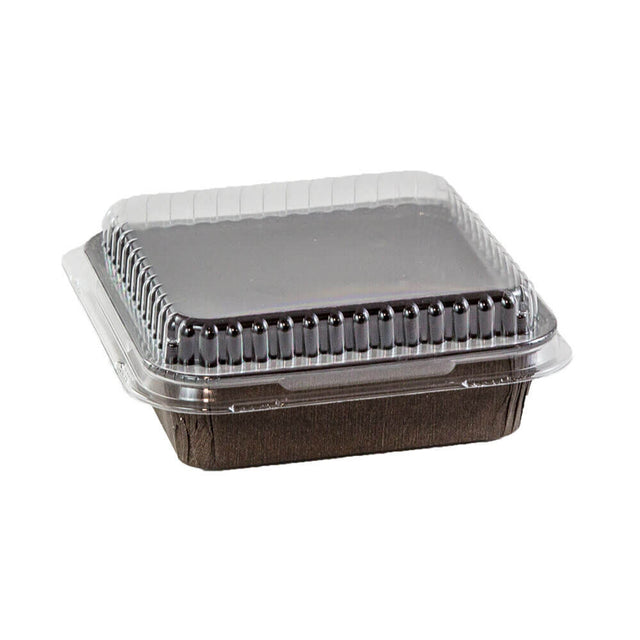 Novacart 4" x 4" Plastic Dome Cover for Baking Mold 4X4, Case of 560