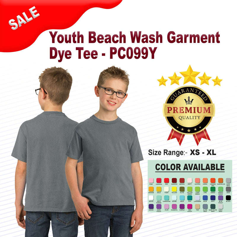 12 Pack : Port & Company® Youth Core Blend Jersey Knit Polo