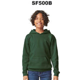 Gildan® Youth Midweight Hooded Turtle Neck Long Sleeve Sweatshirt