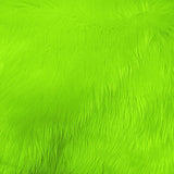 1 Yard Shaggy Faux Fur Fabric – 100% Polyester, 60" Wide Long Pile Plush Fur