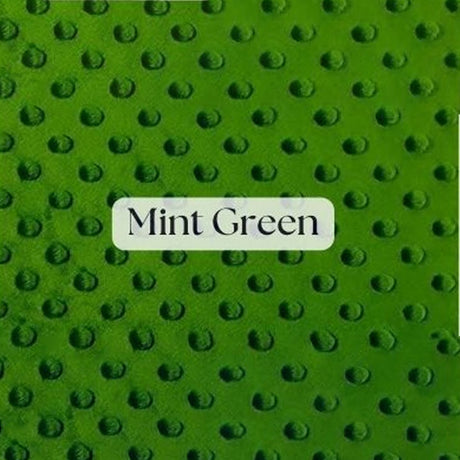 1 Yard Ultra Soft Minky Dot Fleece Plush Fabric 100 Percent Polyester for Crafts 60 Inch Width