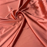 1 Yard Premium 250 GSM Bridal Stretch Satin Fabric Glossy Soft Material for Gowns 60 Inch Width 100% Polyester