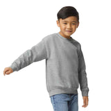 Gildan® Youth Heavy Blend Crewneck Long Sleeve Sweatshirt