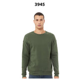 Bella + Canvas® Long Sleeve Sponge Fleece Drop Shoulder Crewneck Sweatshirt