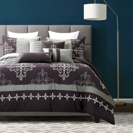 Menula Luxury 7 Pieces Comforter Set