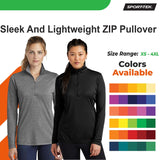 Sport-Tek® Sleek And Lightweight ZIP Pullover