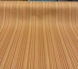 Cozy Up Stripe Cotton Fabric - Persimmon Stripe, 54" Width (1 Yard)