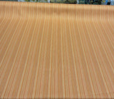 Cozy Up Stripe Cotton Fabric - Persimmon Stripe, 54" Width (1 Yard)