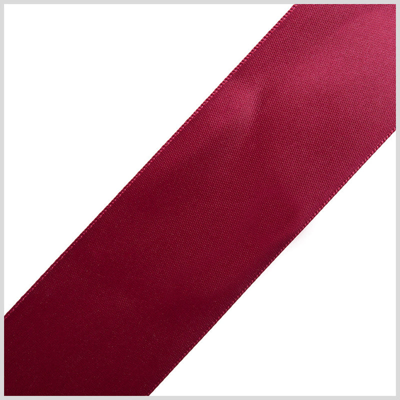 1.5" Wine Double Face Satin Ribbon