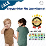 RADYAN® Everyday Infant Fine Jersey Bodysuit