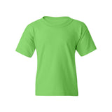 Youth Short Sleeve Heavy Cotton T-Shirt Breathable and Long Lasting
