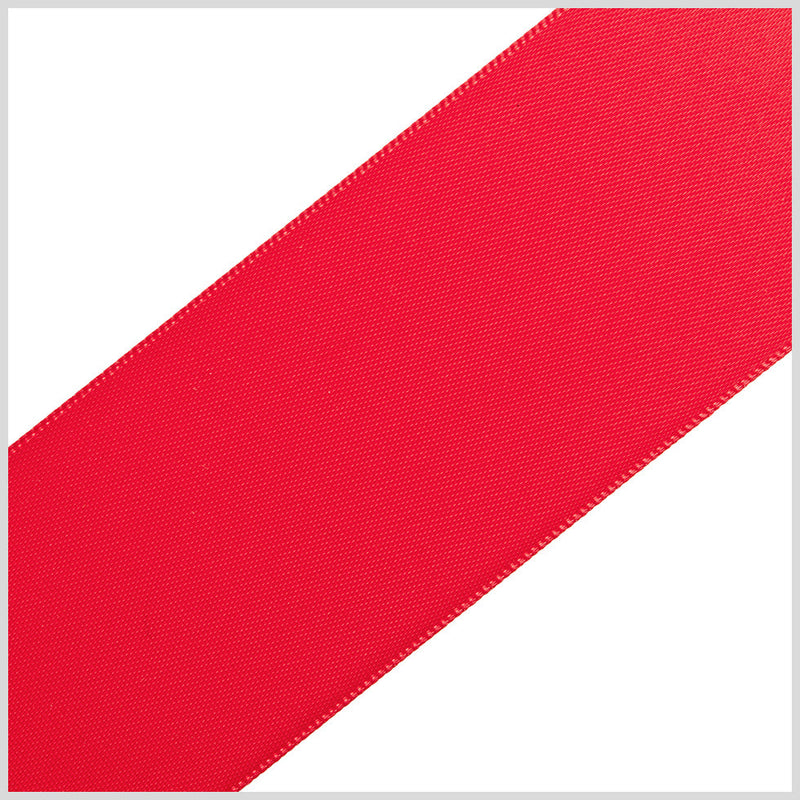 1.5" Red Double Face Satin Ribbon