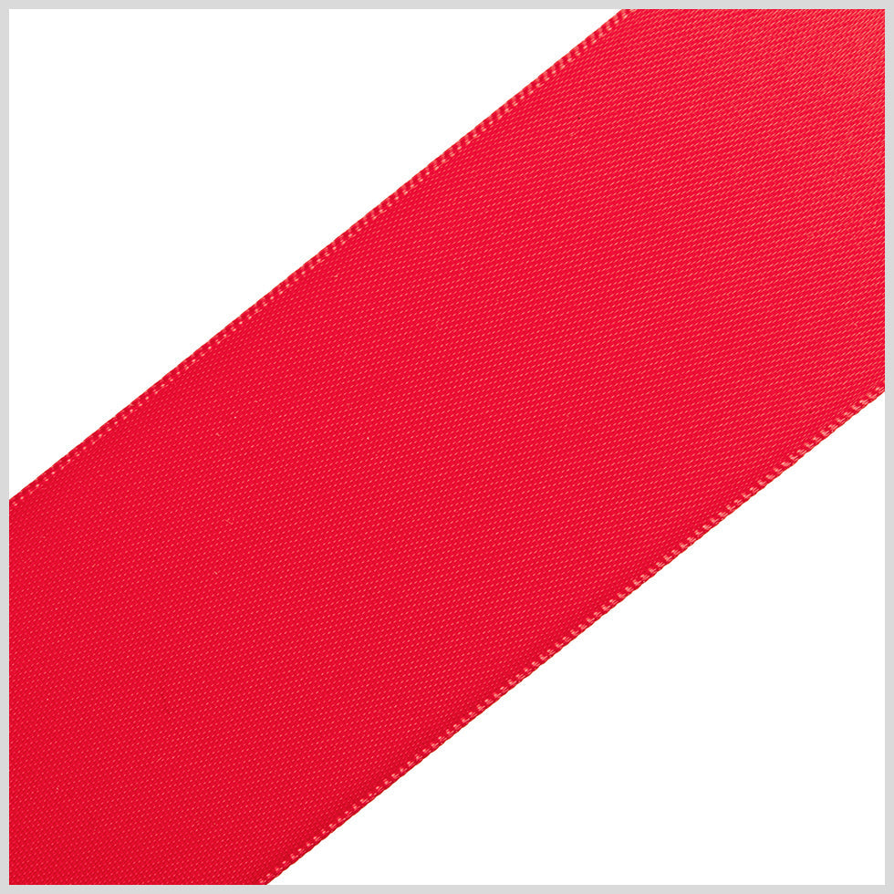 1.5" Red Double Face Satin Ribbon