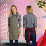 Port Authority® Easy Care Full-Length Apron with Stain Release