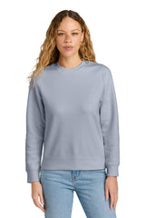District® Womens V.I.T. Fleece Crewneck Long Sleeve Soft Comfortable T-Shirt