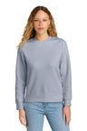 District® Womens V.I.T. Fleece Crewneck Long Sleeve Soft Comfortable T-Shirt