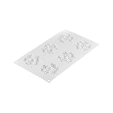 Silikomart "MIEL 18" Silicone Honeycomb Baking & Freezing Mold, 6.1 oz., 6 Cavities