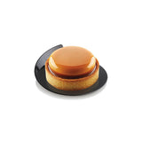 Silikomart Black Round Dessert Plate, 3.4" Dia. - Pack of 100