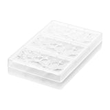 Silikomart Tritan Chocolate Mold, GOCCIA-T Tablet, 3 Cavities