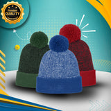 Sport-Tek® Halftime Heather Pom Beanie