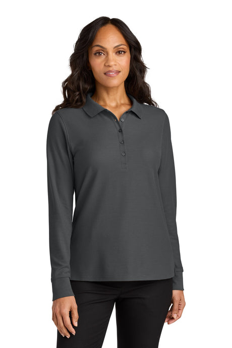 Port Authority® Women’s Wearever Signature Pique Long Sleeve Polo