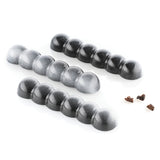 Silikomart Tritan Chocolate Mold, BOLLA-B Bar, 10 Cavities
