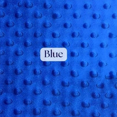 1 Yard Ultra Soft Minky Dot Fleece Plush Fabric 100 Percent Polyester for Crafts 60 Inch Width