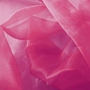 1 Yarda de Tela Organza Transparente con Brillo Cristalino 60 Pulgadas de Ancho para Vestidos y Decoración 100% Poliéster