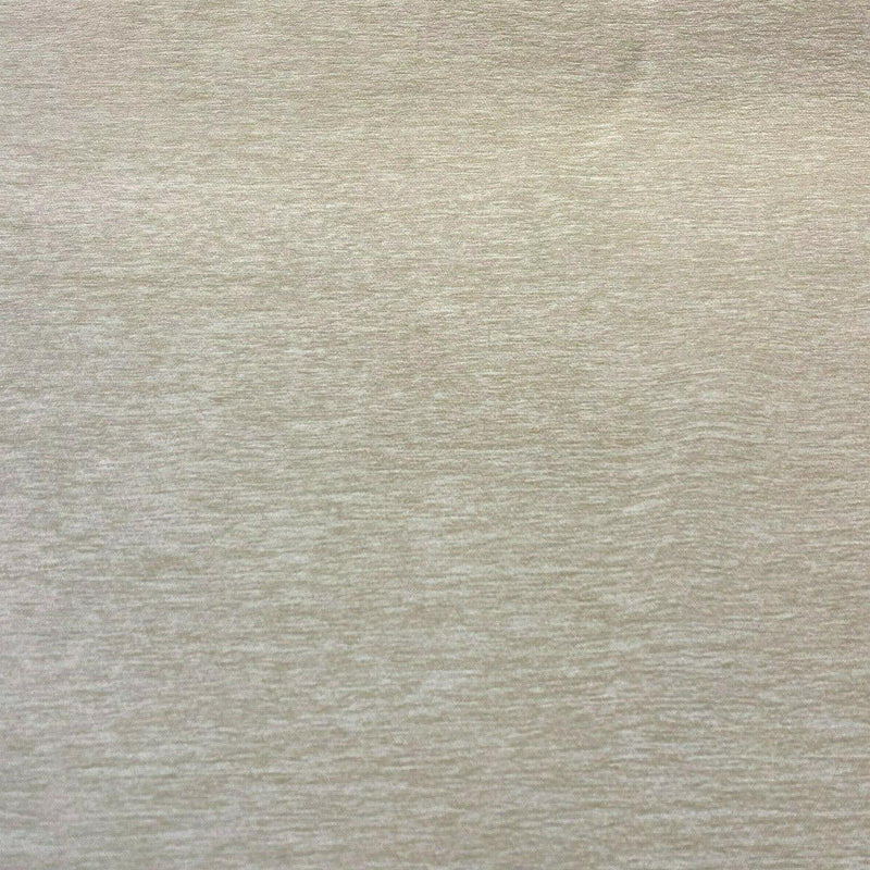 Barcelona Ivory Cream Soft Chenille Upholstery Fabric - Ivory Cream Solid, 56" Width (1 Yard)
