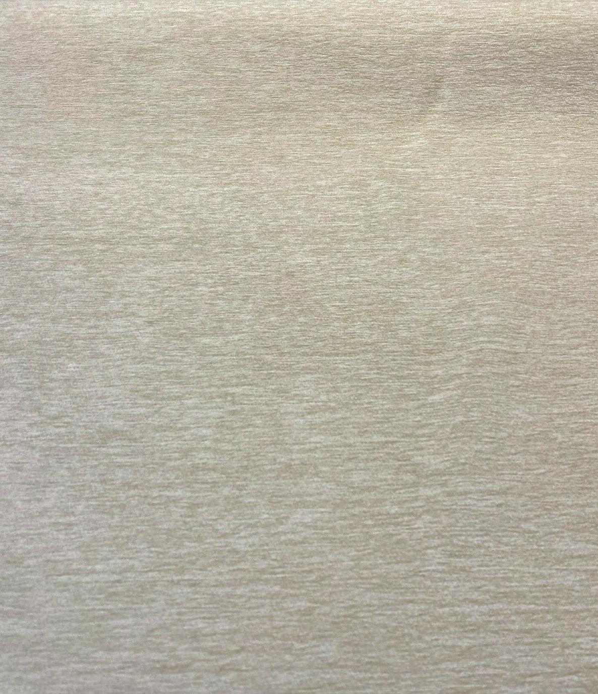 Barcelona Ivory Cream Soft Chenille Upholstery Fabric - Ivory Cream Solid, 56" Width (1 Yard)