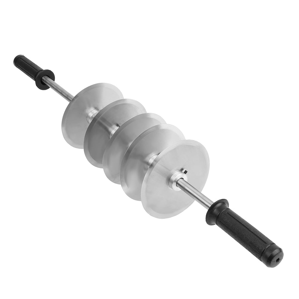 O'Creme Stainless Steel Dough Cutter with Five 5-1/2" Blades, 30" Rod