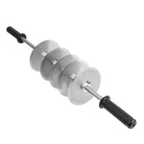 O'Creme Stainless Steel Dough Cutter with Five 5-1/2" Blades, 30" Rod