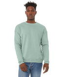 Bella Canvas 3945 Cotton Polyester Fleece Fabric - Dusty Blue, Unisex Pullover Crewneck Sweatshirt (1 Piece)