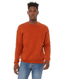 Bella Canvas 3945 Cotton Polyester Sweatshirt Fabric - Brick, Unisex Pullover Crewneck, Super-Soft Fleece (1 Unit)