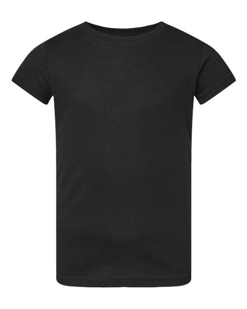Rabbit Skins Toddler Girls Fine Jersey Tee