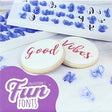 PME Number & Symbol Stampers 52 pcs, Upper & Lower Case Letters