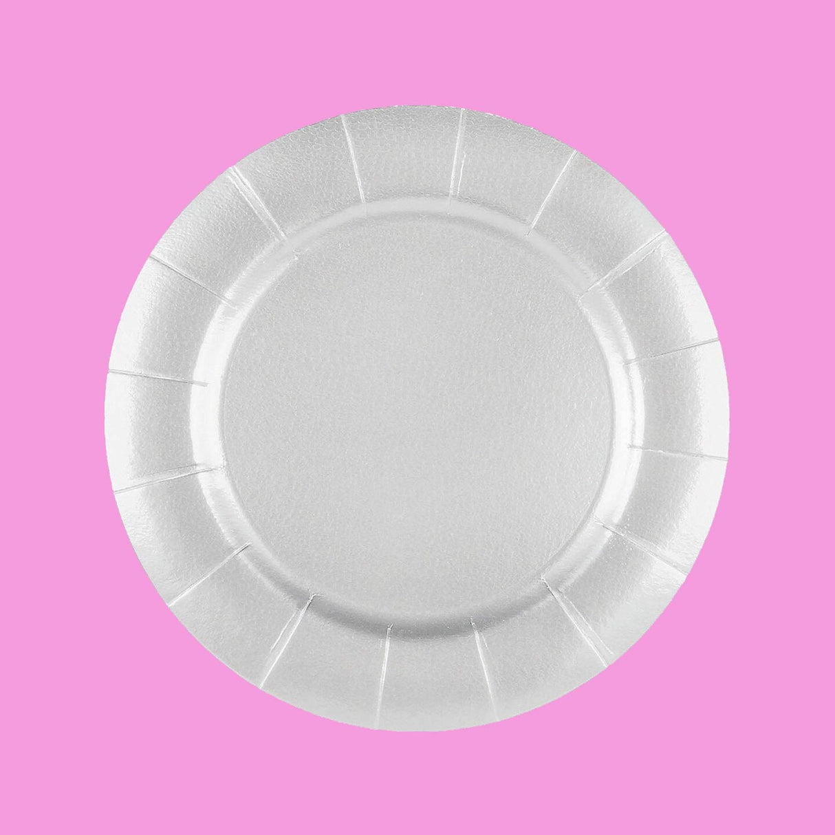 120 Pieces White Round Paper Charger Plates 13" Disposable Party Plates