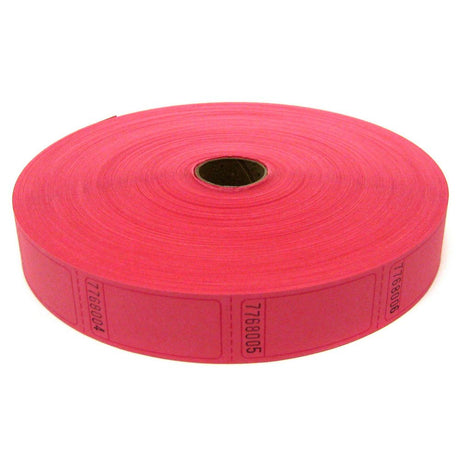 Single Roll Coupon Tickets Multi-colors