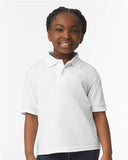 Polo de jersey DryBlend para jóvenes de Gildan - Tela suave y transpirable