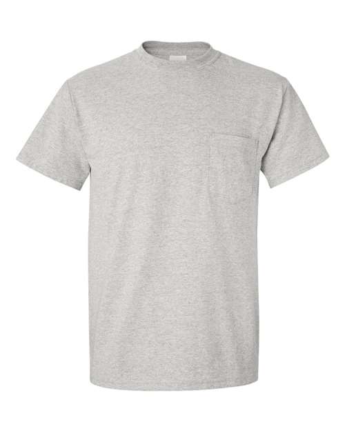 Gildan® Dryblend Pocket Crewneck Short Sleeve Tee