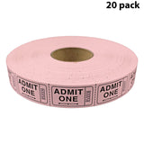 Admission Tickets Roll Multi-colors | Special Offers Your Shopping Experience | 1 Pack 2000 Tickets in a Roll