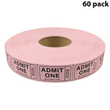 Admission Tickets Roll Multi-colors | Special Offers Your Shopping Experience | 1 Pack 2000 Tickets in a Roll