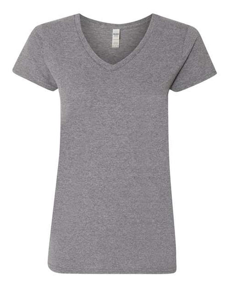 Gildan® Heavy Cotton Women’s V-Neck Short Sleeve T-Shirt