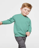 RADYAN® Toddler Fleece Crew Neck Long Sleeve Sweatshirt - 3317