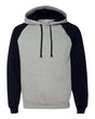 JERZEES Unisex Nublend Colorblocked Raglan Hooded Sweatshirt