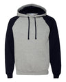 JERZEES Unisex Nublend Colorblocked Raglan Hooded Sweatshirt