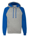 JERZEES Unisex Nublend Colorblocked Raglan Hooded Sweatshirt