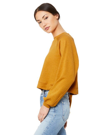 Bella + Canvas® Ladies Raglan Pullover Fleece