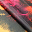 Fur DZN Polyester Spandex Fabric - Abstract Print, Black And White Or Multicolor, 58/60" Width (1 Yard)