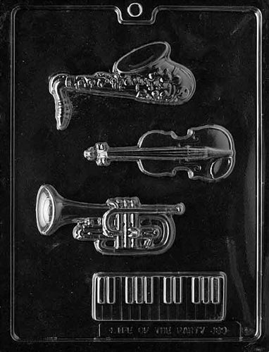 Music Kit Chocolate Mold - LPJ089